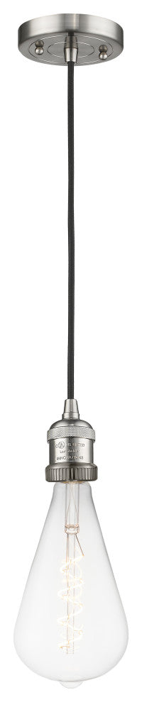 INNOVATIONS 200C-SN-BB125LED 1-Light Mini Pendant Brushed Satin Nickel