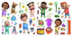 Cocomelon Peel and Stick Wall Decals