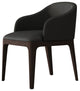 Milford Chair Graphite Eco Leather