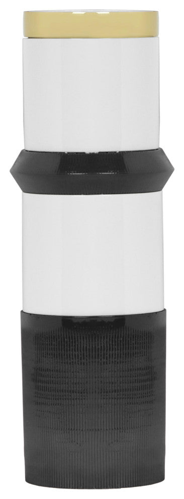 Kaonashi Black Vase