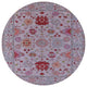 Ahgly Company Indoor Round Mid-Century Modern Area Rugs, 5' Round