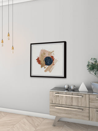 "Cold Mixture" Framed Painting Print