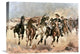 "Dismounted: The 4th Troopers Moving" Artwork, 22"x16"