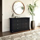 Prepac Sonoma Black Condo Sized 6 Drawer Double Dresser