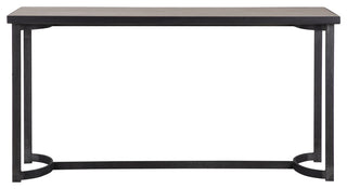 Uttermost Basuto Steel Console Table