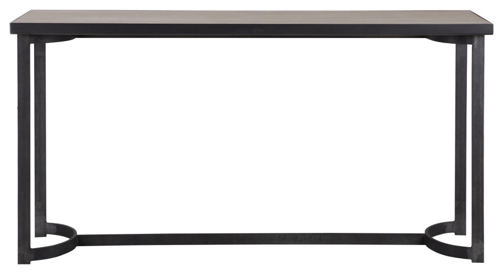Uttermost Basuto Steel Console Table