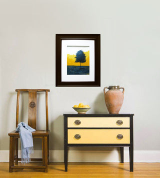 "Tree IV" Original Landscape Painting Lone Tree Series