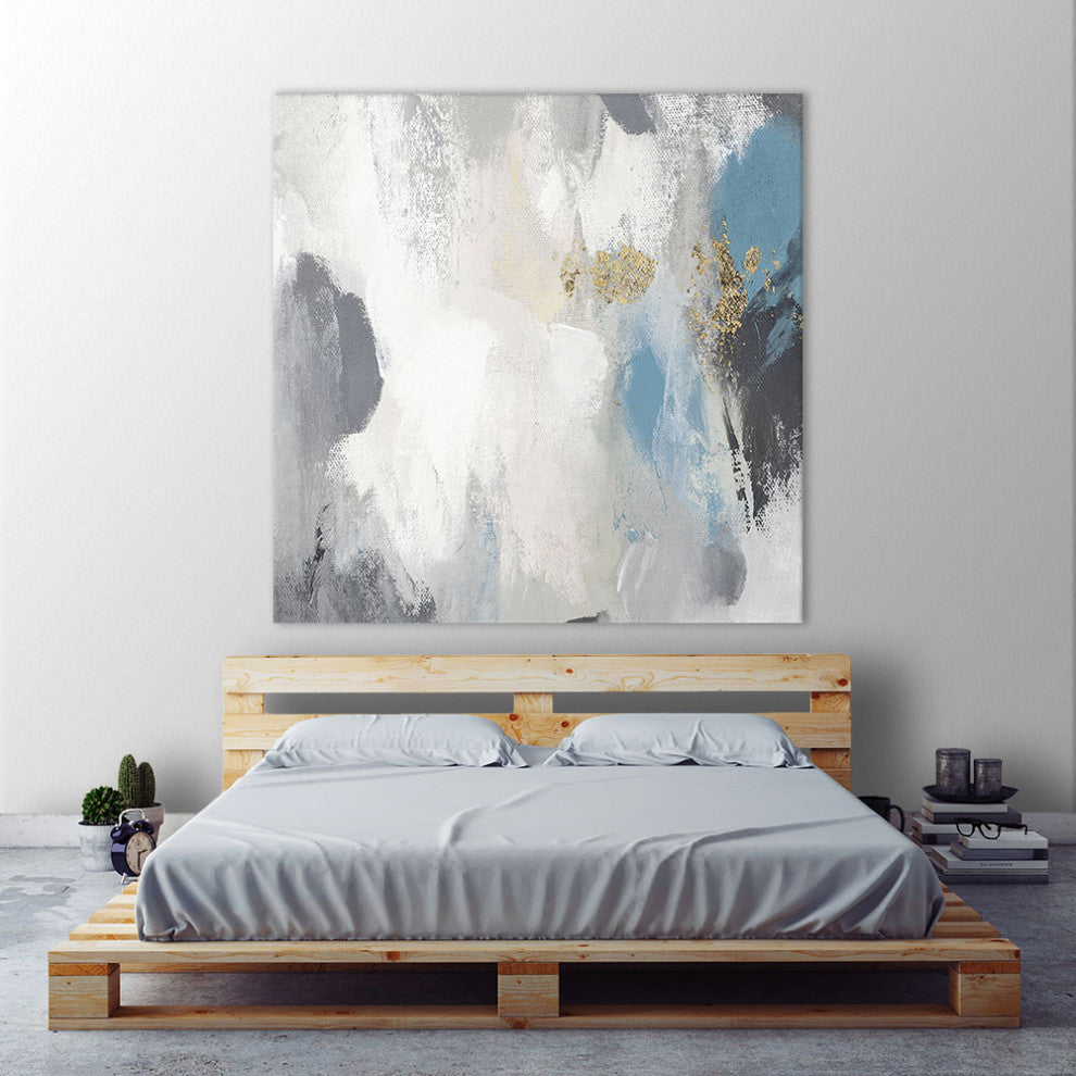 "Gray Days II" Fine Art Giant Canvas Print, 54"x54"