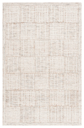 Safavieh Couture Abstract Collection ABT275 Area Rug, Brown/Ivory, 4'x6'