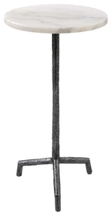 Uttermost 22897 Puritan 12"W Pub Table - Black / White