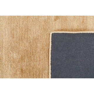 Hue Solid Hand Made Indoor Area Rug, 6'x9', Wheat