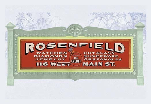 Rosenfield - Gallery Wrapped Canvas Art 28" x 42"