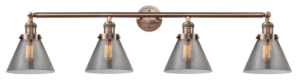 Innovations Lighting 215-Ac-S-G43 4 Light 43.75" Adjustable Bathroom Fixture