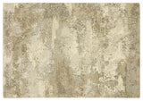 Oriental Weavers Astor Gold and Beige 9'10"x12'10" Indoor Rug