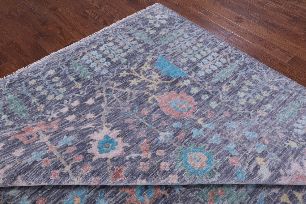 10' 1" X 14' 2" Turkish Oushak Handmade Wool Rug - Q13330