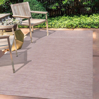 Ethan Modern Flatweave Solid, Pink, 4'x6'