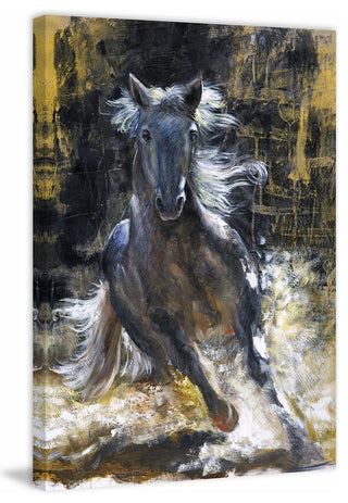"Legend" Painting Print on Wrapped Canvas, 20x30
