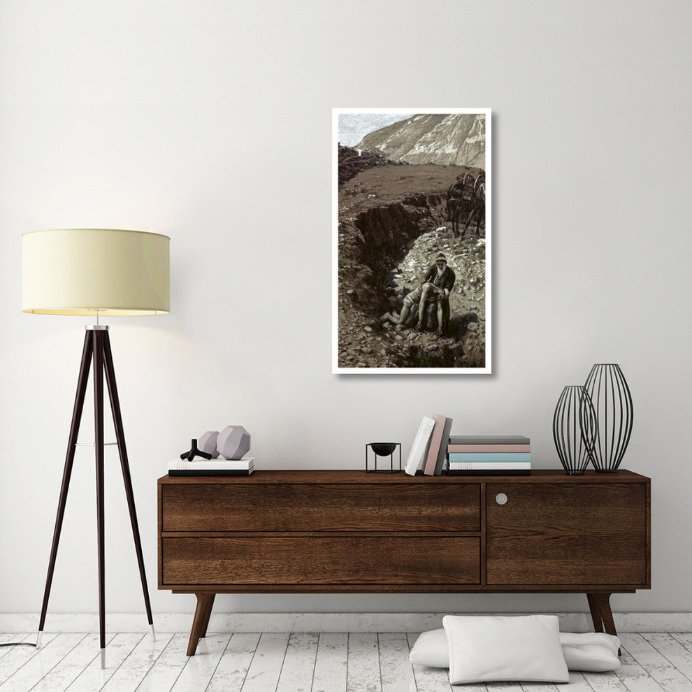 "Good Samaritan" Digital Paper Print by James Tissot, 28"x46"