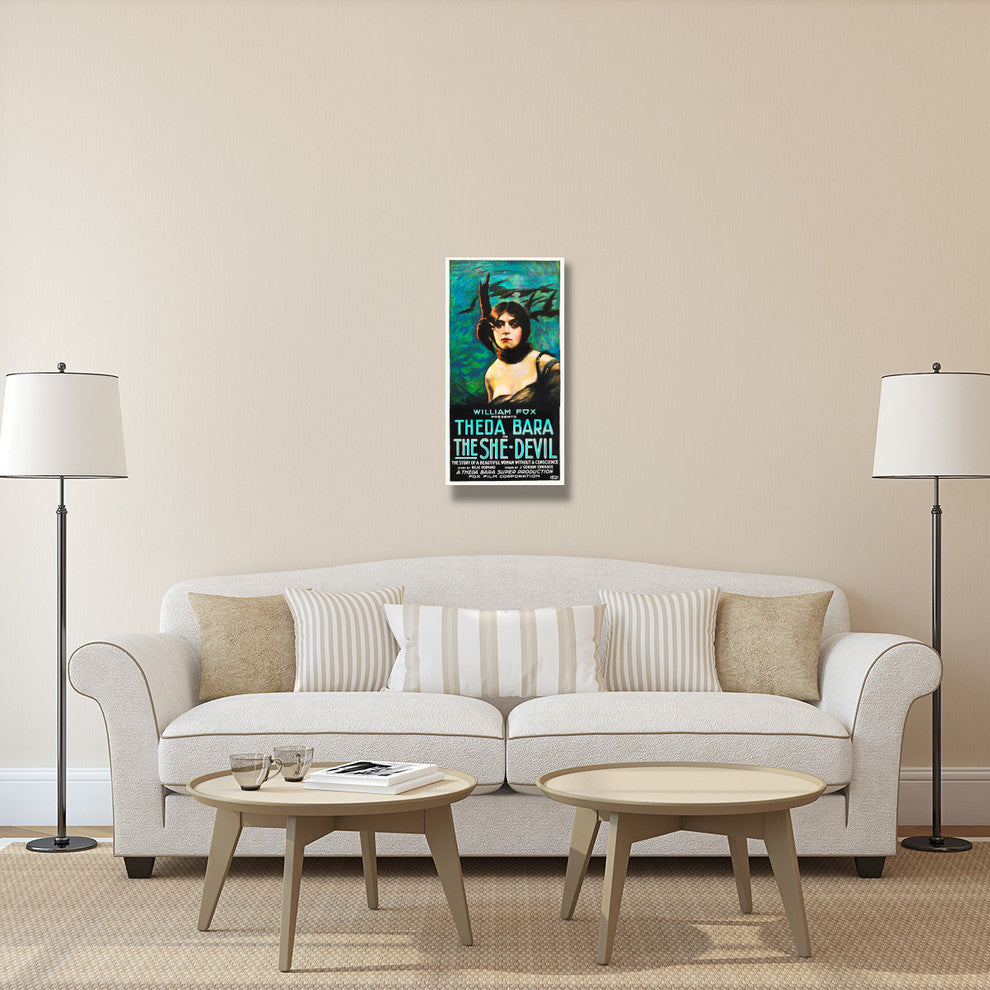 "The She-Devil" Stretched Canvas Giclee by Hollywood Photo Archive, 18x36"