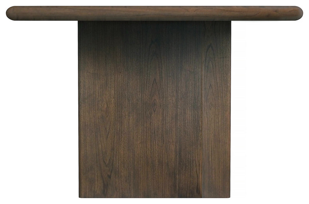Halmstad Wood Panel Dining Table, Walnut