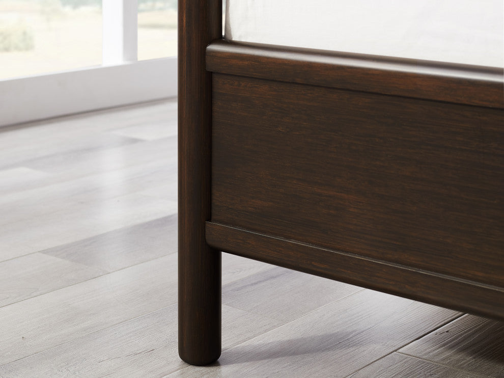 Weston Queen Bed, Black Walnut