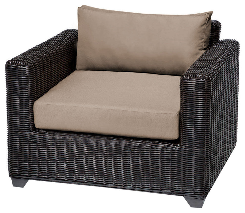Venice 7 Piece Outdoor Wicker Patio Furniture Set 07c