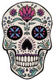 "Sugar Skull II" Digital Paper Print by Janelle Penner, 30"x42"