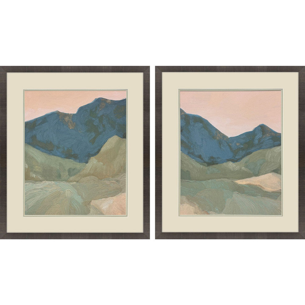 Saddle Mountain Framed Art, 2-Piece Set