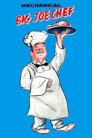 Big Joe Chef - Framed Paper Poster 20" x 30"
