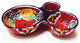 Talavera 3-Compartment Olive Dish
