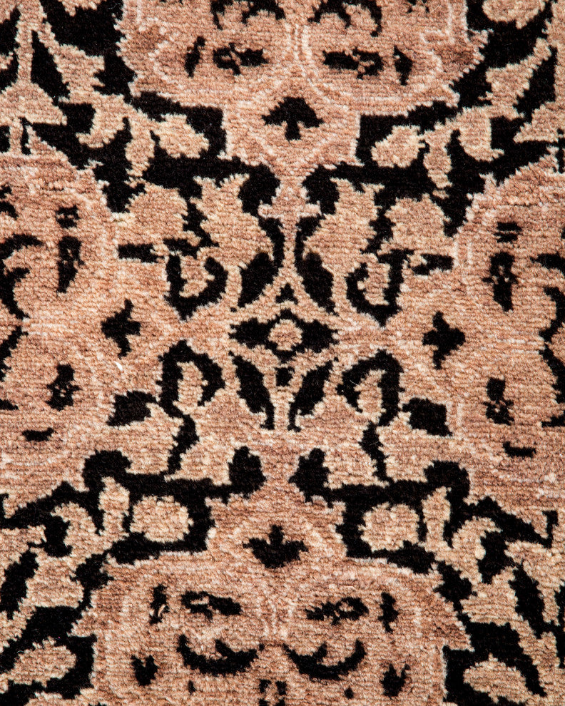 Mogul, One-of-a-Kind Hand-Knotted Area Rug Black, 2' 9 x 4' 2