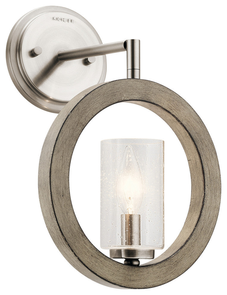 Kichler Grand Bank One Light Mini Pendant/Wall Mount 43189DAG