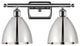 Ballston Dome Bath Vanity Light, Polished Chrome, Polished Chrome