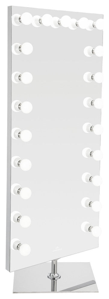 Hollywood Full Length Lighted Vanity Mirror with Dimmer Switch