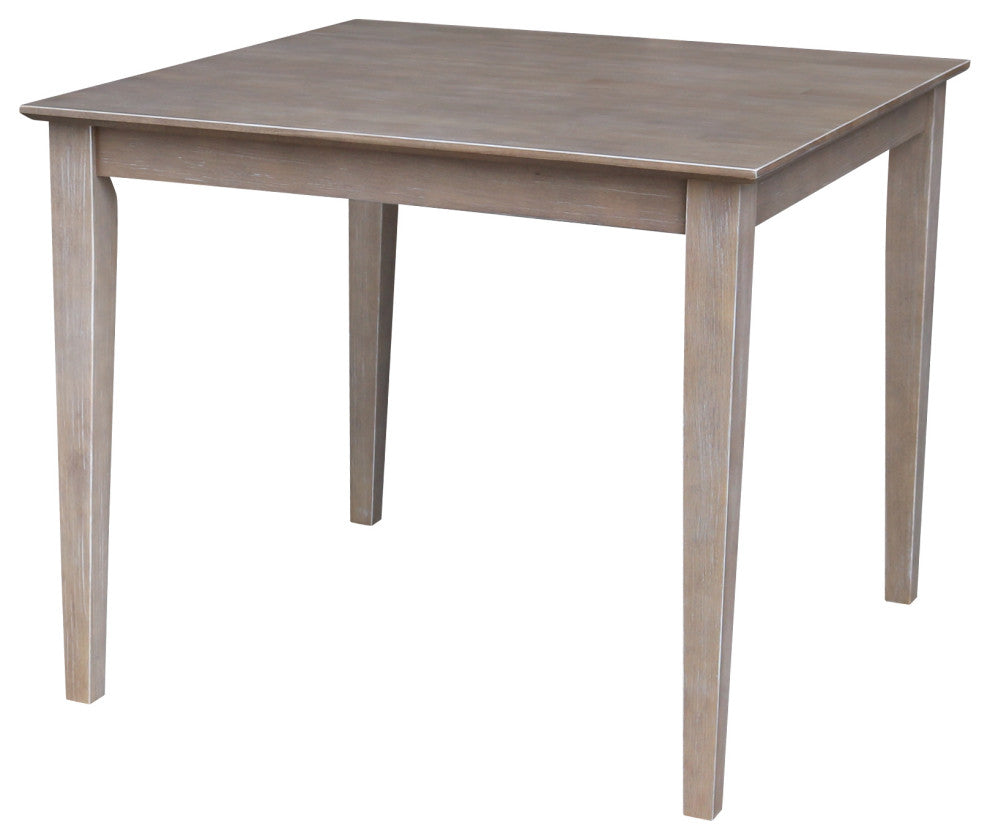 Solid Wood Top Table - Dining Height