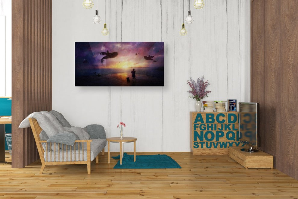 Cortesi Home "The Answer" by Mario Sanchez Nevado, Giclee Canvas, 20"x40"