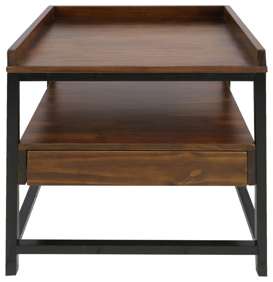 0Horizon End Table with Drawer
