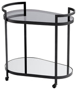 Cosmo Bar Cart, Black Small