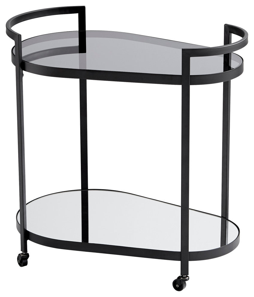 Cosmo Bar Cart, Black Small