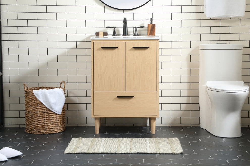 Bailey 24" Bathroom Vanity, Maple