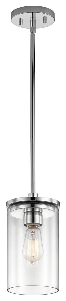 Mini Pendant 1-Light, Chrome