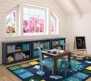 Kid Essentials Rug, One World, Neutrals, 5'4"x7'8"