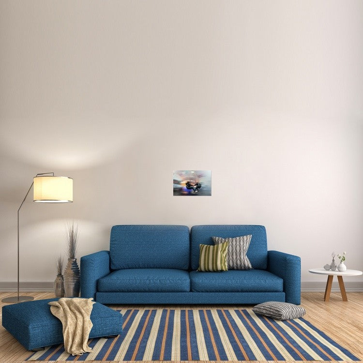 "La Giostra" Stretched Canvas Giclee by Massimo Della Latta, 18x12"