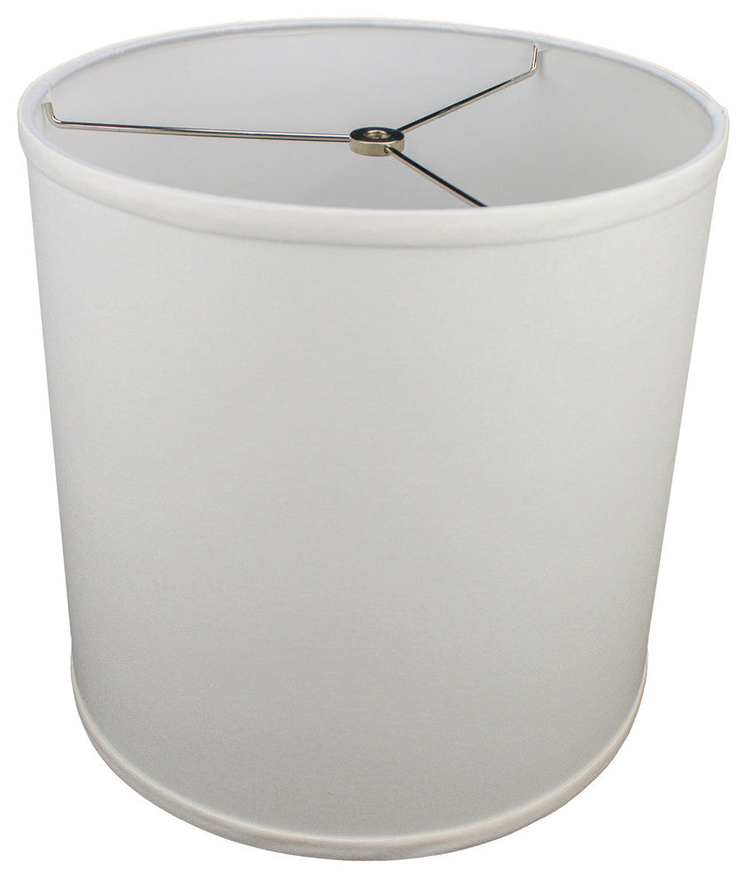 FenchelShades Drum Lampshade 12"x12"x12", Linen Cream