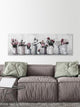 "Fresh Pink Tulips" Painting Print on Wrapped Canvas