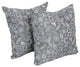 17" Jacquard Throw Pillows With Inserts, Set of 2, Nina Grayst