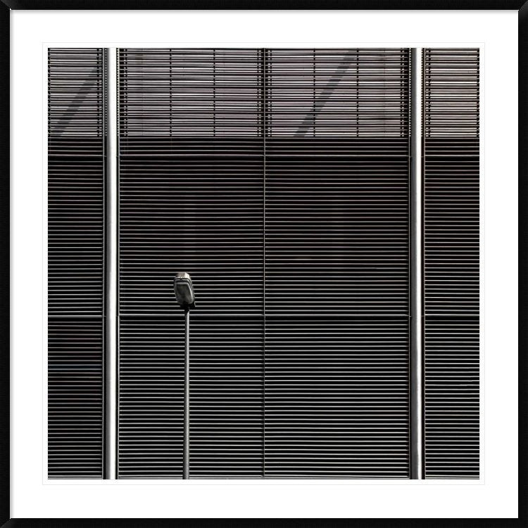 "Blinded" Framed Digital Print by Gilbert Claes, 44x44"