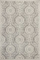 HomeRoots 7' x 10' UV treated Polypropylene Silver Area Rug