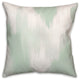 Green Splotches 18 x 18 Spun Poly Pillow