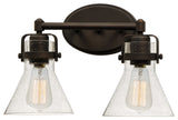 Maxim 26112/BUL Seafarer 2 Light 15"W LED Vanity Light - Oil Rubbed Bronze